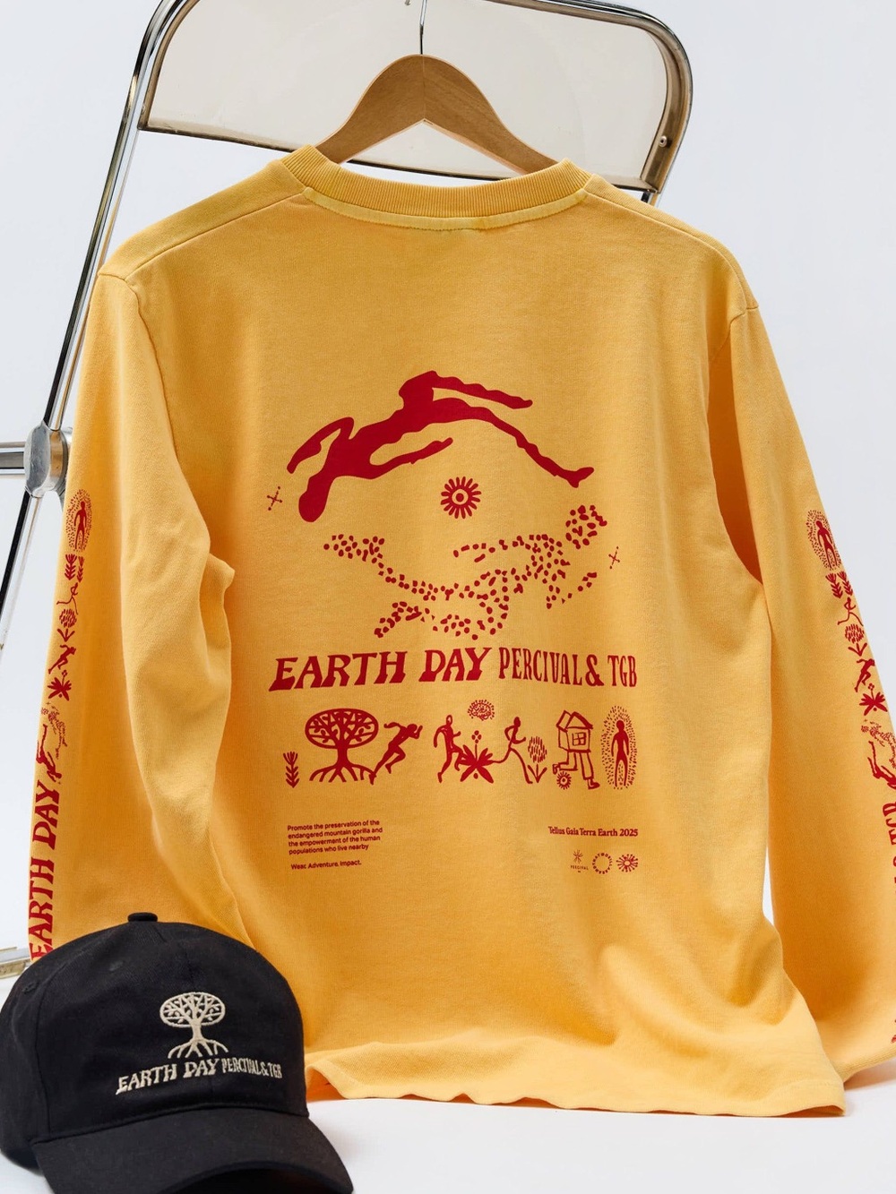 Percival x TCB earth day Tee NWT